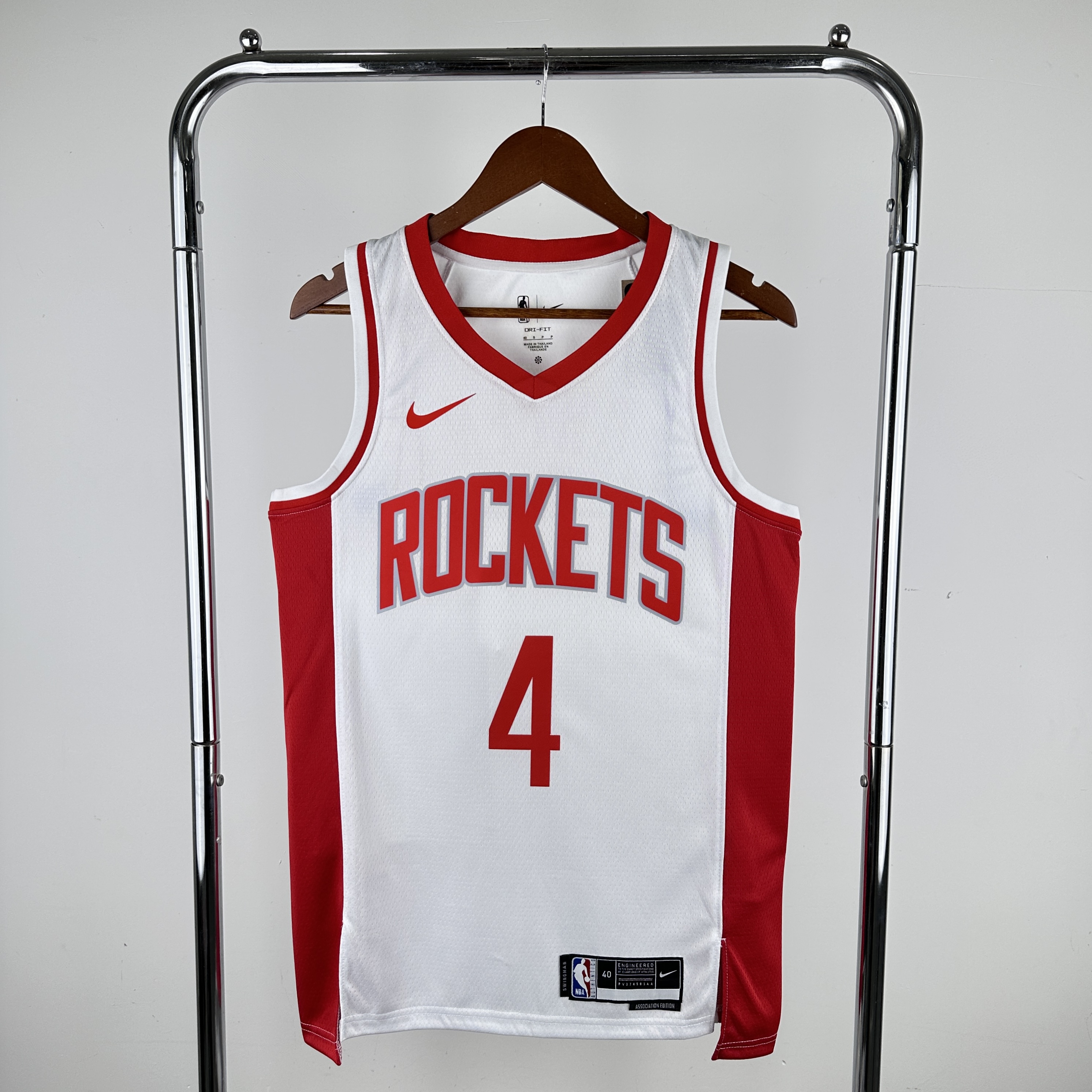 Men Houston Rockets #4 Green White Nike 2024 NBA Jersey->houston rockets->NBA Jersey